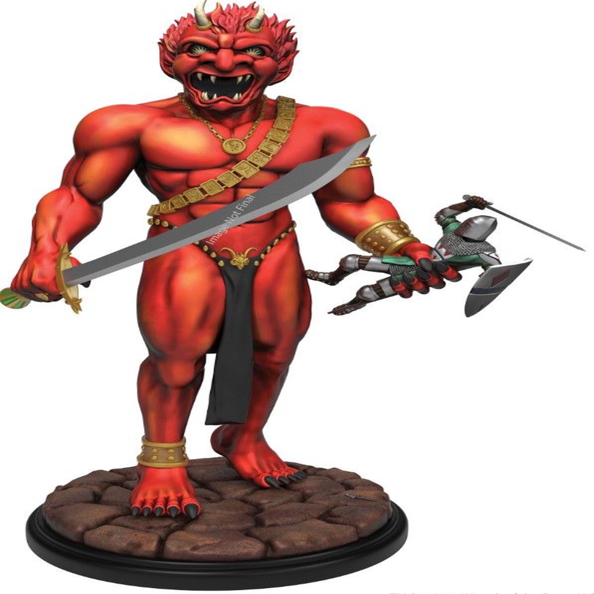 96061 D&D Prem Efreeti Statue