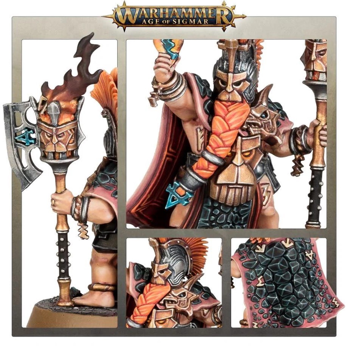 Age of Sigmar Fyreslayer Auric Flamekeeper