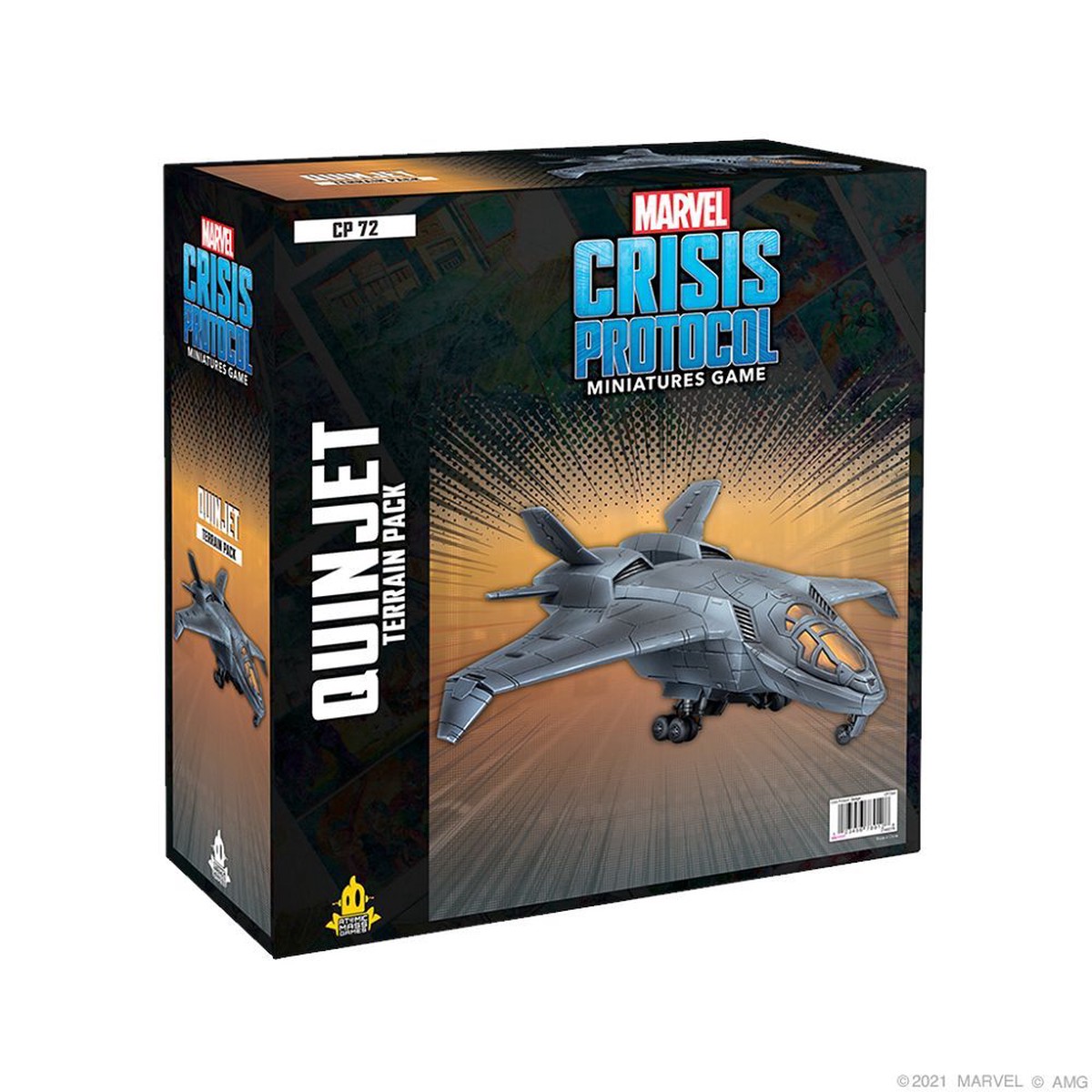 Marvel Crisis Protocol Quinjet Terrain Pack