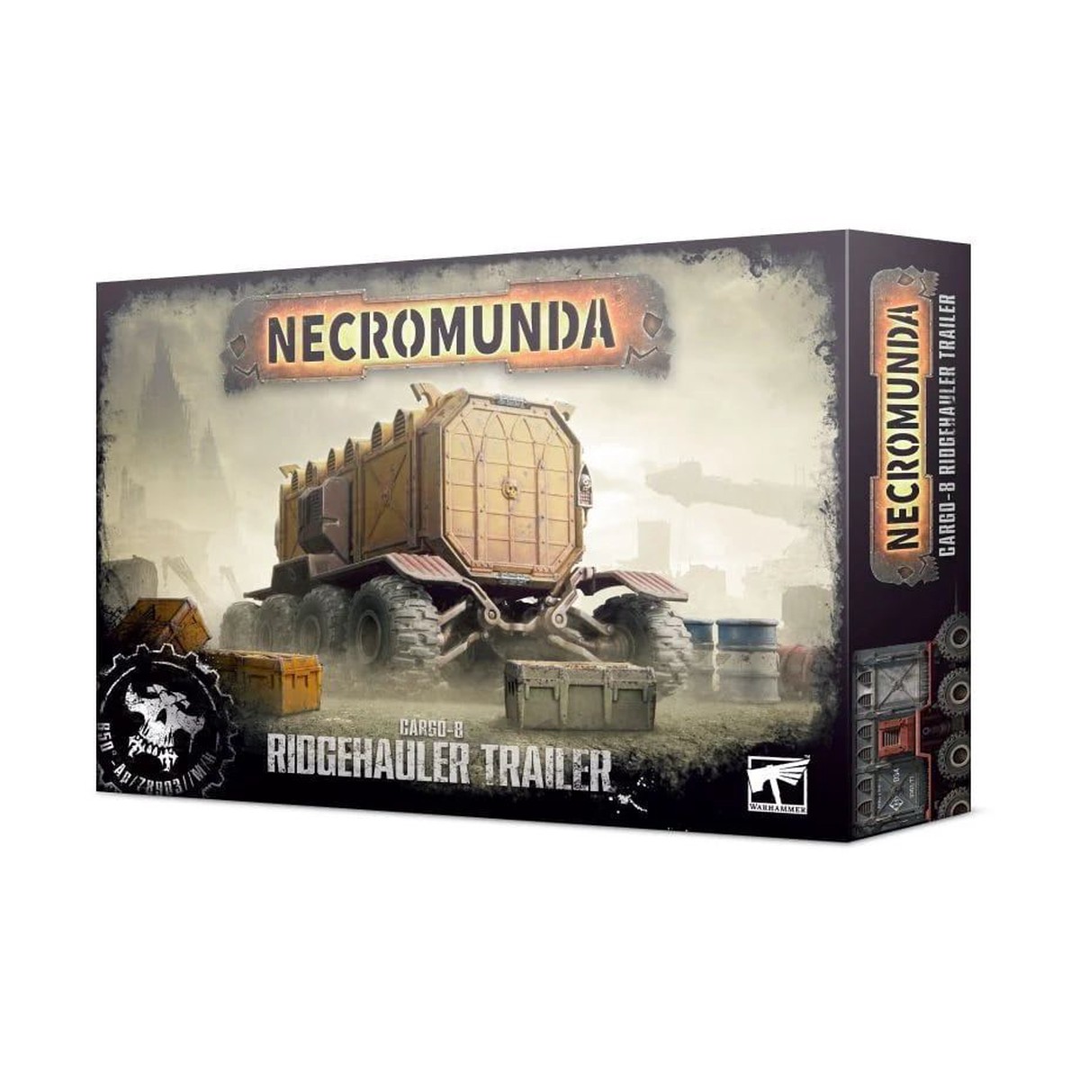 Necromunda Cargo-8 Rideghaulers Trailer