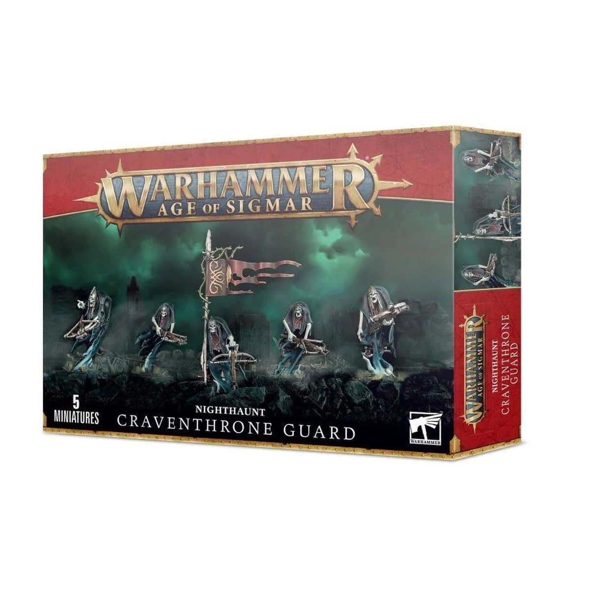 Age of Sigmar Nighthaunt Craventhrone Guard