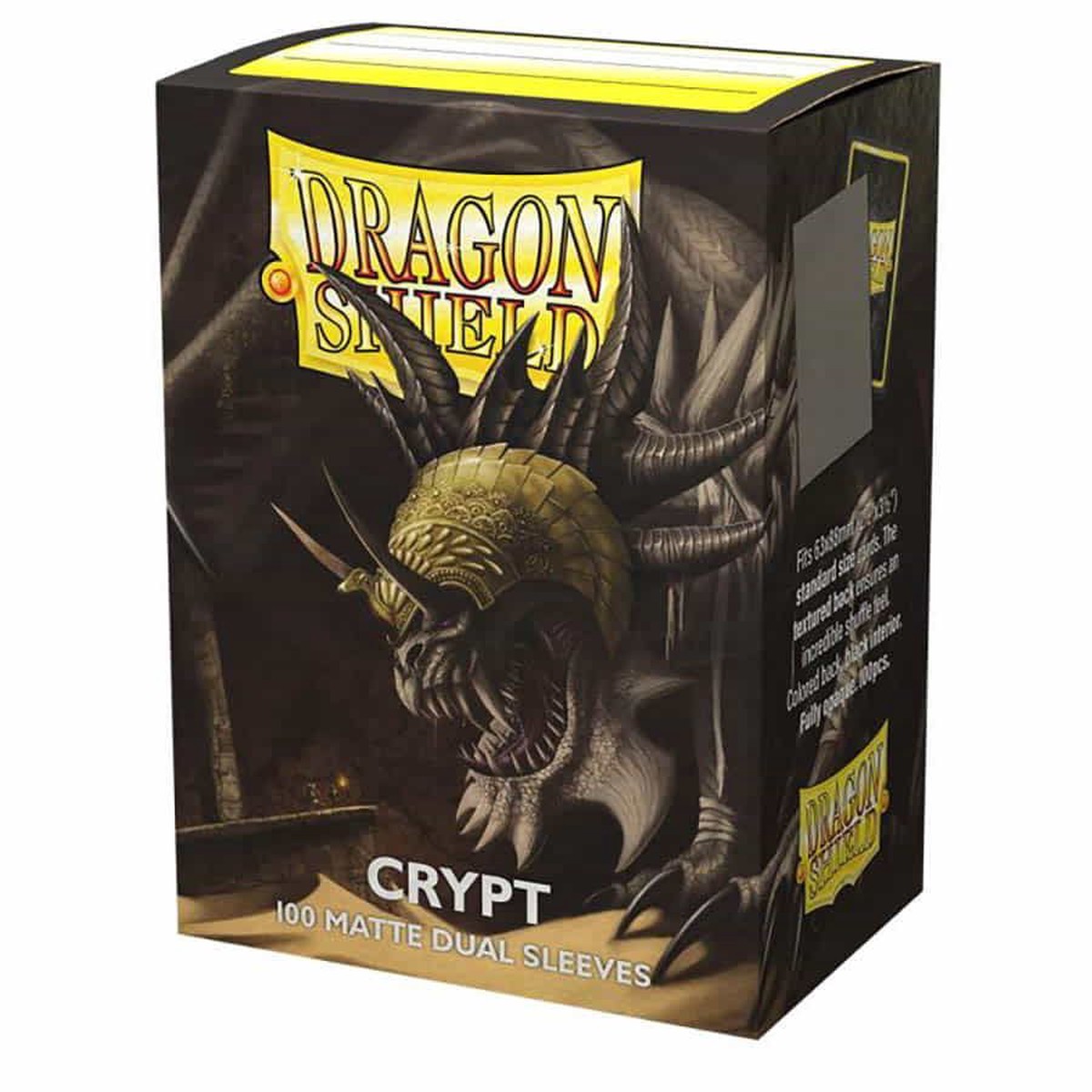 Dragon Shield 100ct Standard Size Matte Dual Card Sleeves Crypt