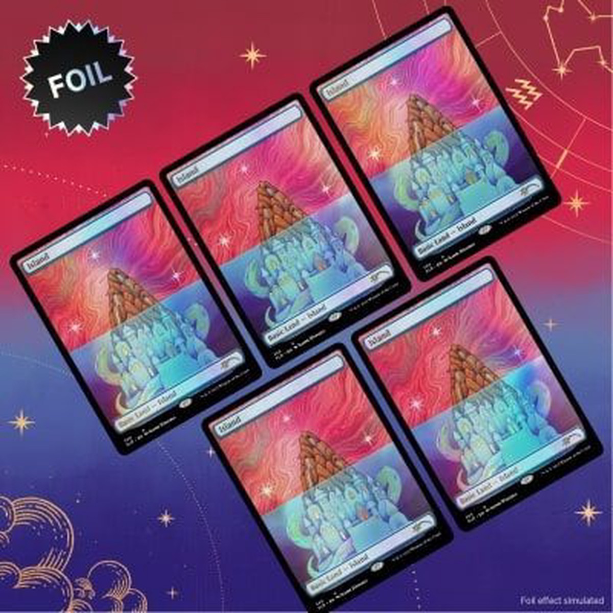 MTG: Secret Lair Aquarius Islands Foil