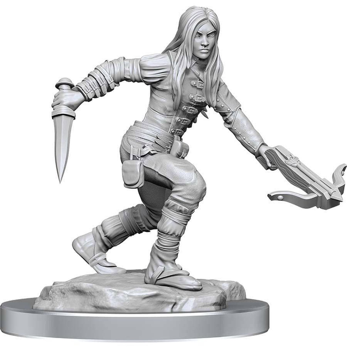 Wizkids Dungeons & Dragons Nolzurs Marvelous Miniatures Female Half-Elf Rogue (90485)