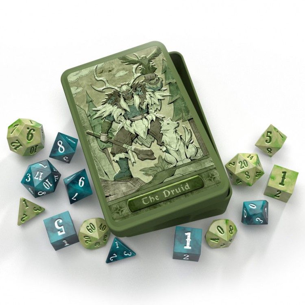 RPG Class Dice Druid (14)