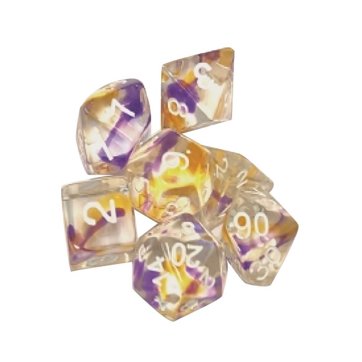 7-set Violet Swirl