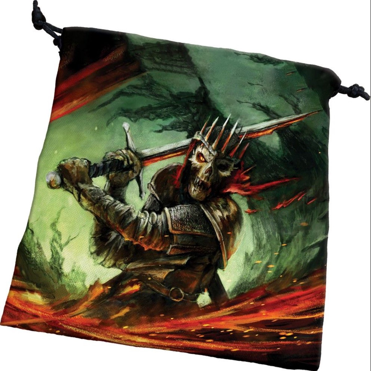 Deluxe Dice Bag Skeletal Warrior