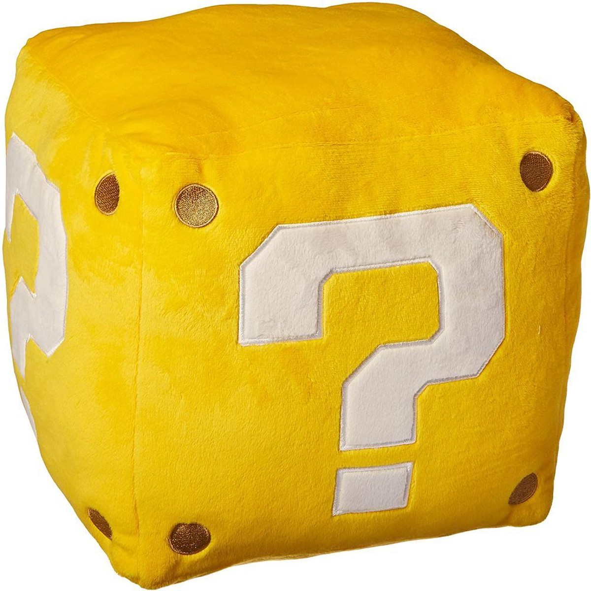 Little Buddy Super Mario Bros Coin Block 5" Plush