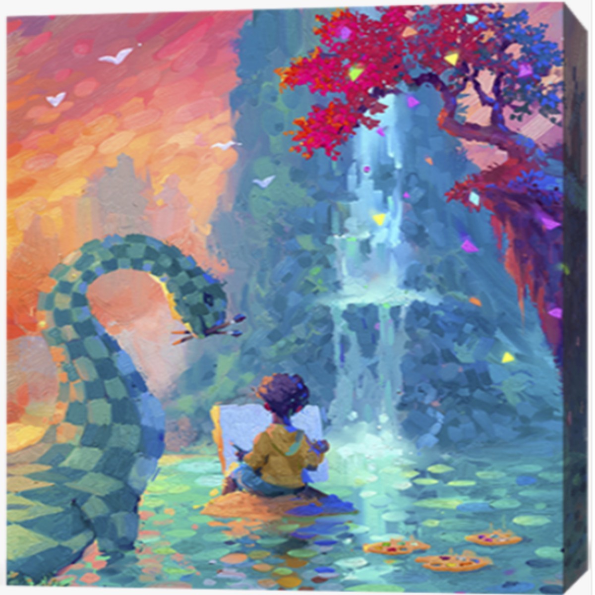New Arrival Canvas: Reflections