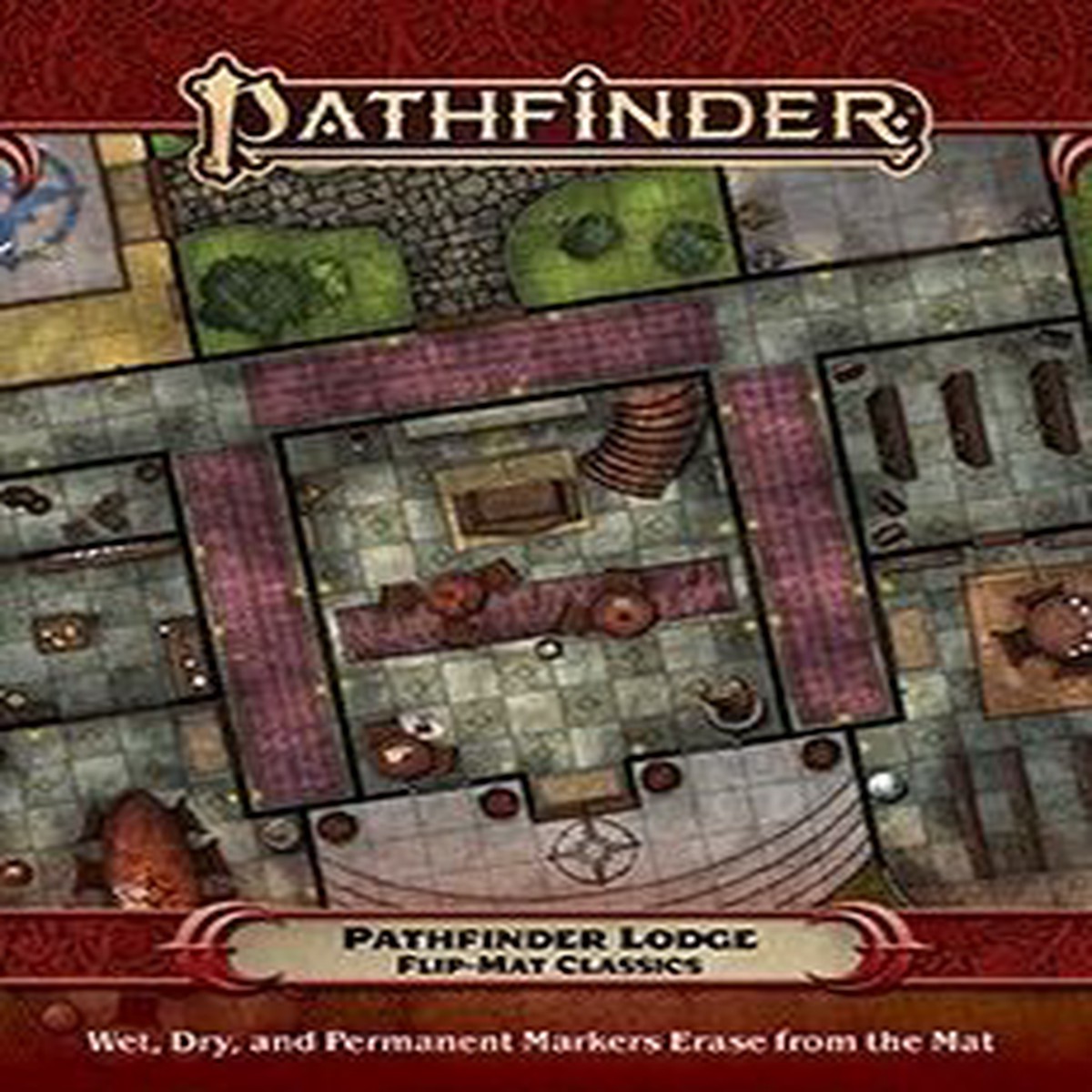 Pathfinder 2e Flip Mat: Pathfinder Lodge