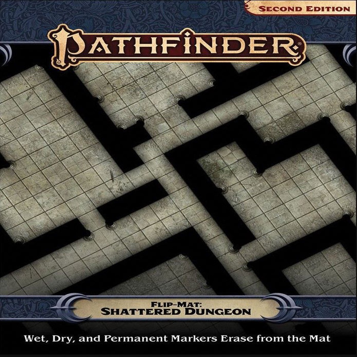 Pathfinder RPG Flip-Mat Shattered Dungeon