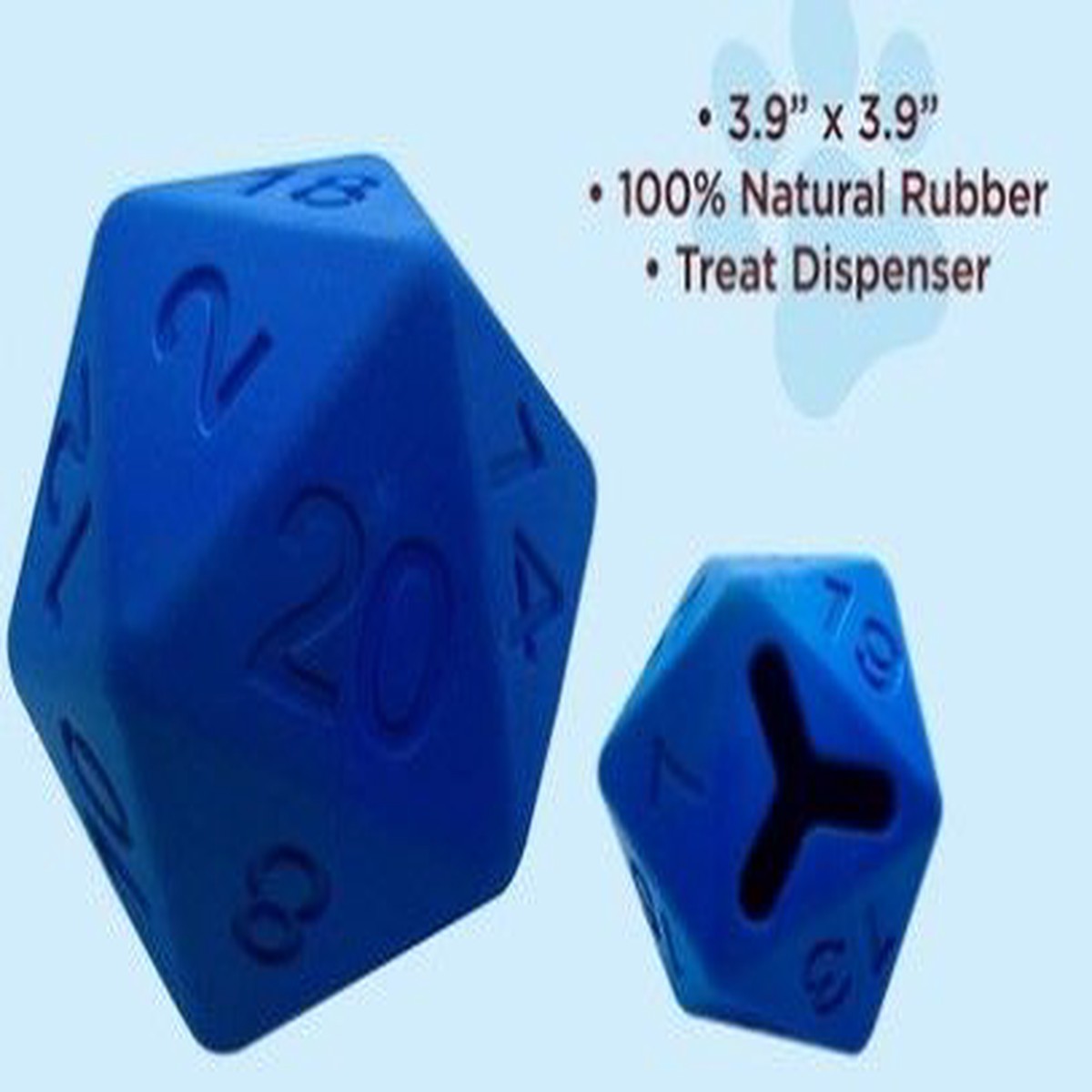 Paw-lymorph Lightning Blue Dog Toy