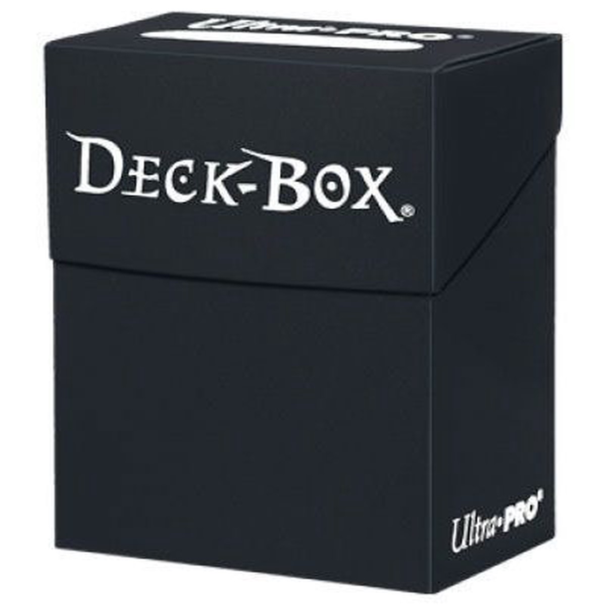 Ultra Pro 80+ Deck Box with 50ct Standard Size Sleeves Black (83724B)