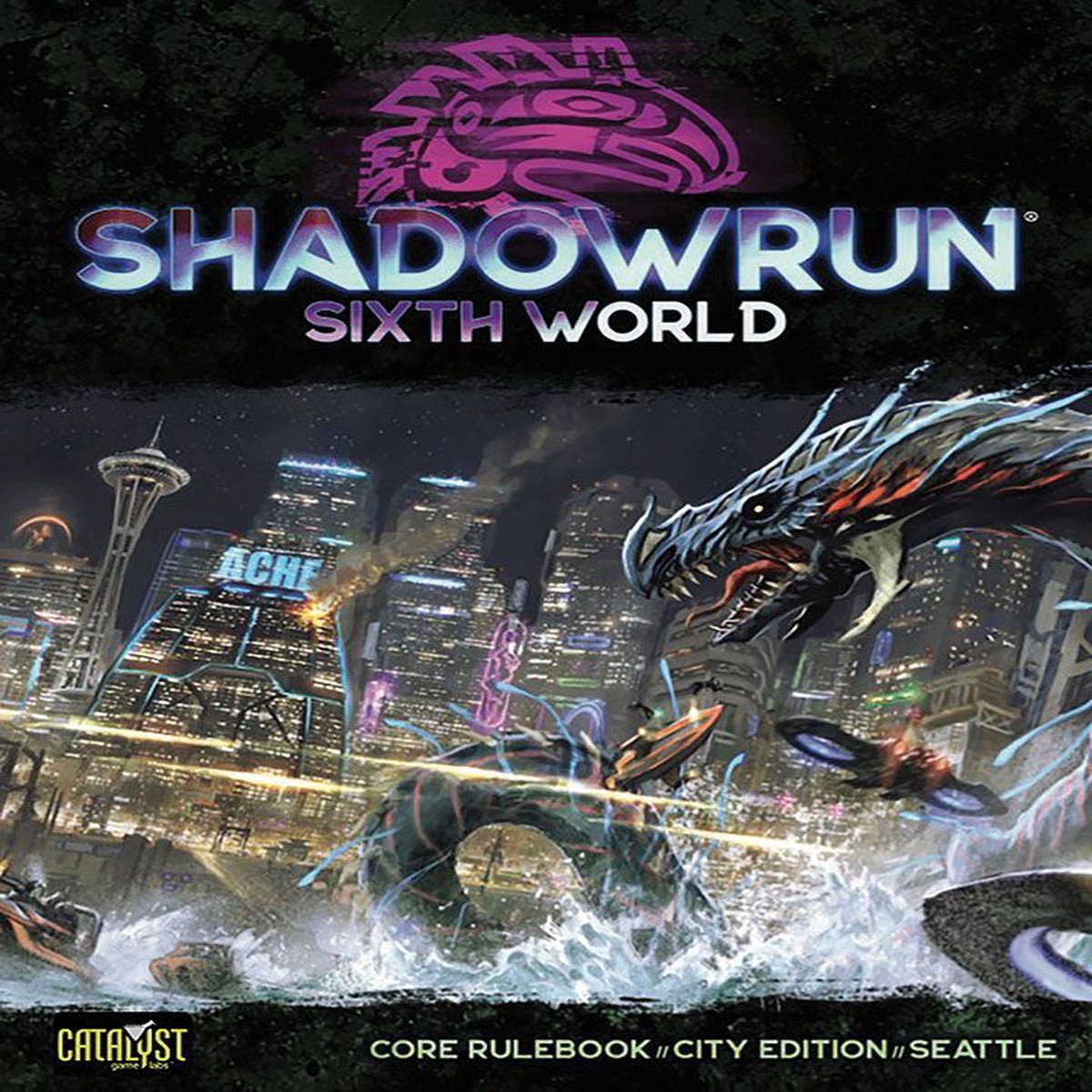 Shadowrun 6E Core Rulebook: Seattle Edition