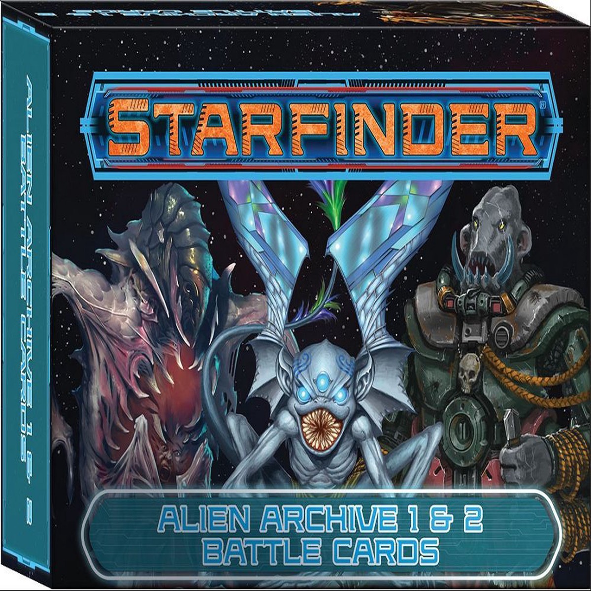 Starfinder Alien Archive 1 & 2 Battle Cards