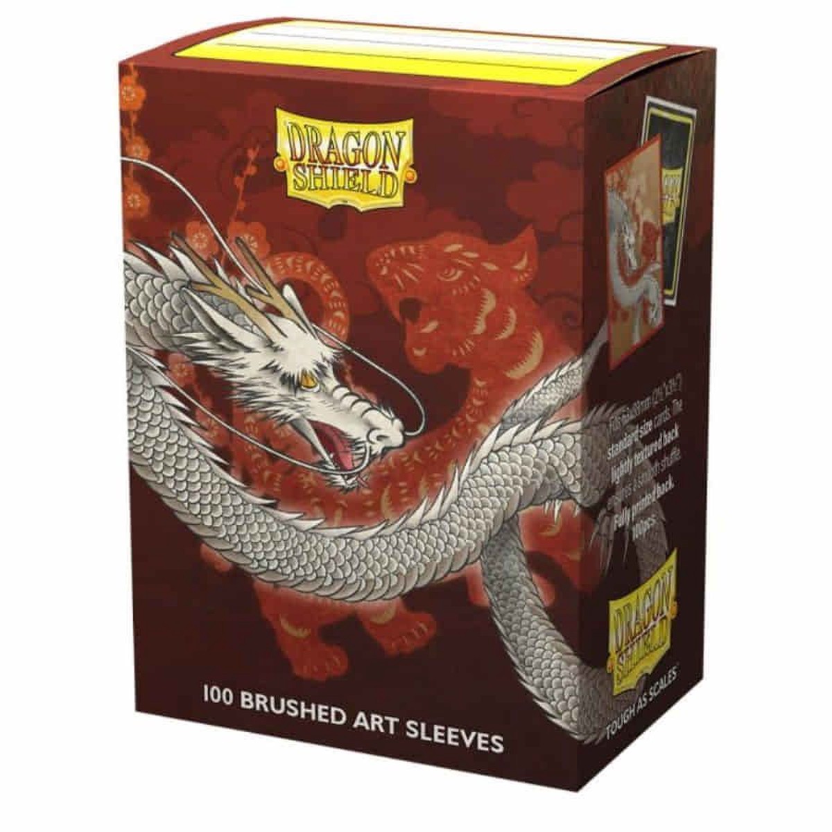 Dragon Shield 100ct Standard Card Game Brushed Art Sleeves Water Tiger 2022 (12078)