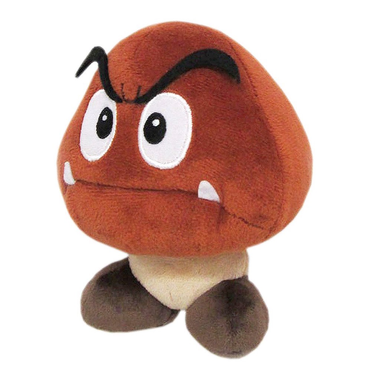 Little Buddy Super Mario All Stars 6" Goomba Plush