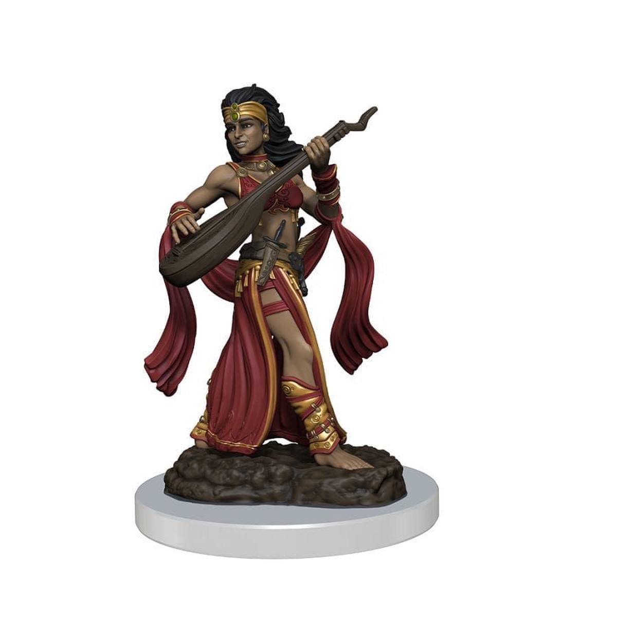 Pathfinder Battles Premium Female Human Bard (77518)