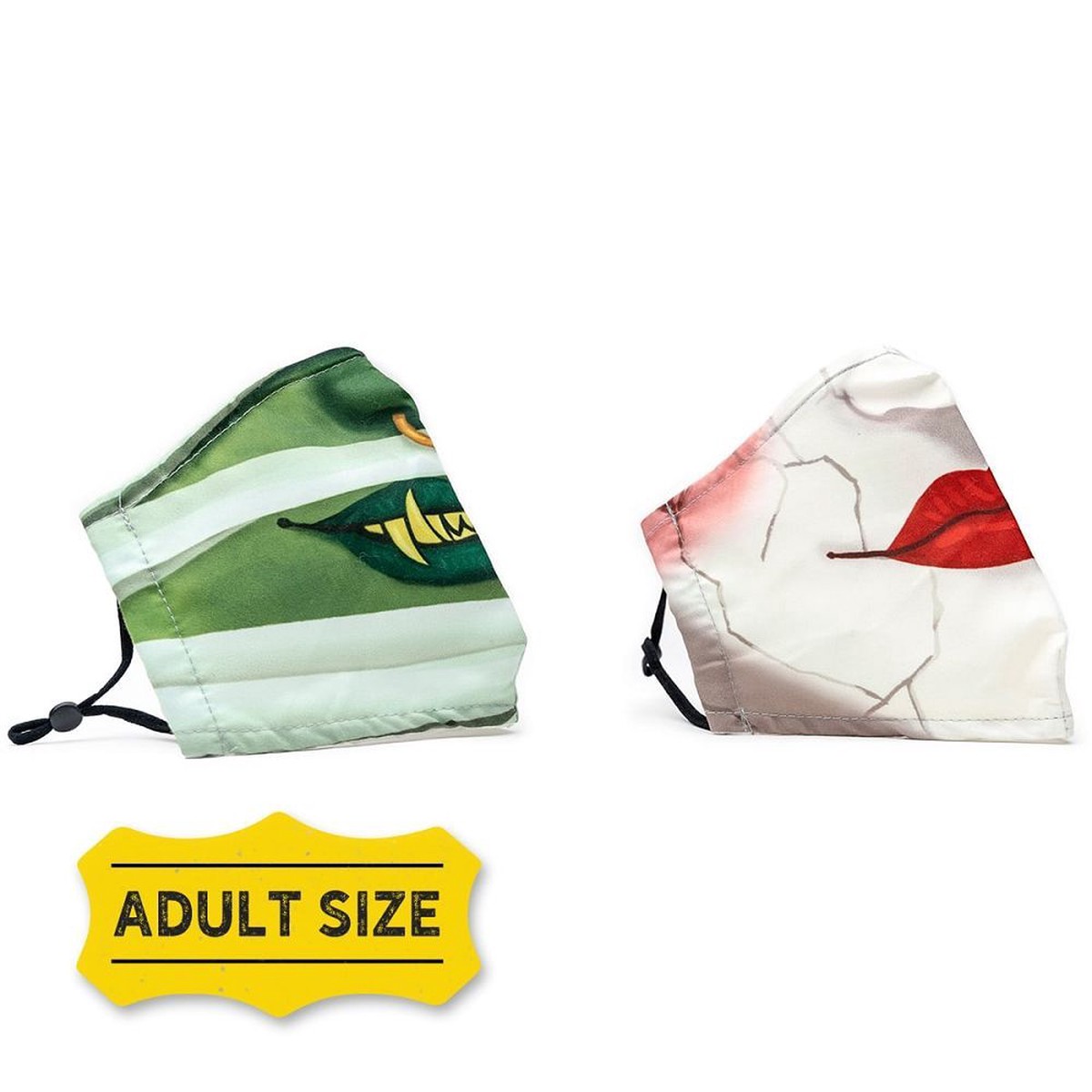 Critical Role Adult Size Face Masks - Nott the Brave 2 Pack