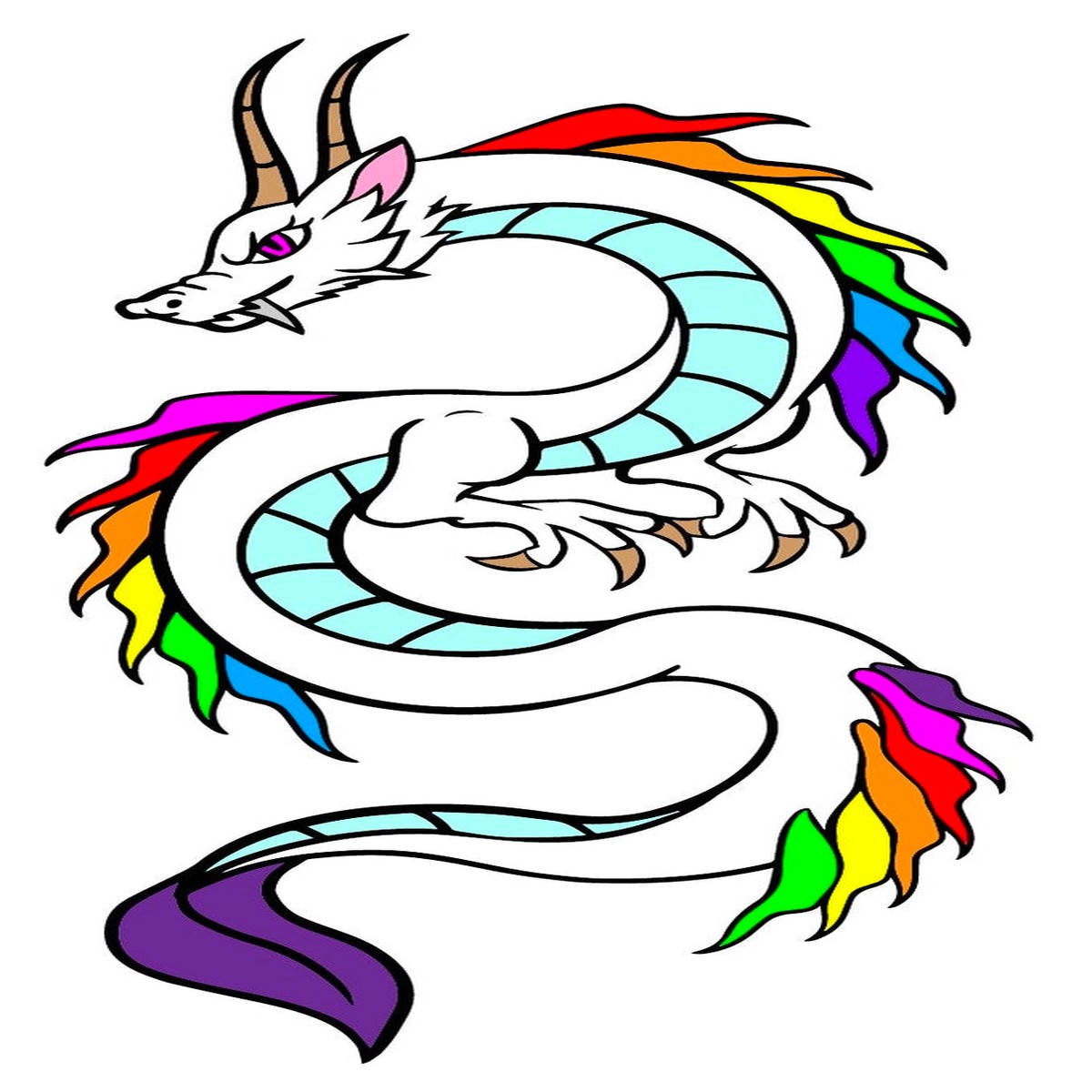 Dragon Pin Rainbow