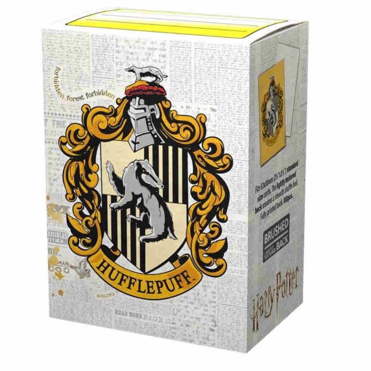 Dragon Shield 100ct Brushed Art Sleeves Harry Potter Hufflepuff (16027)
