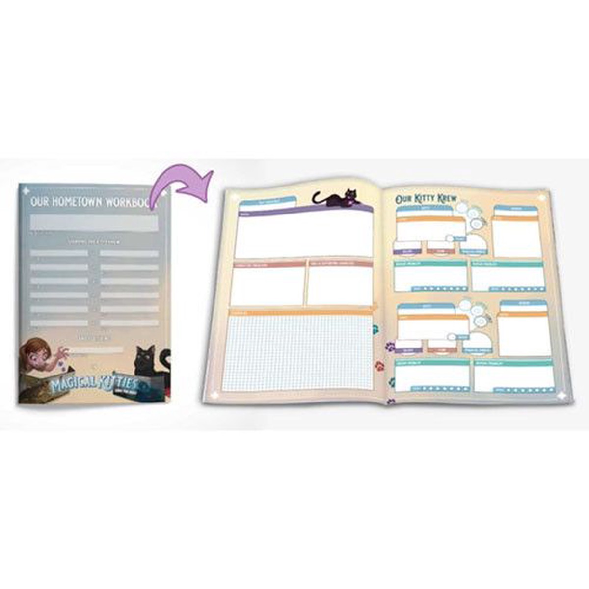 Magical Kitties Workbook Pack