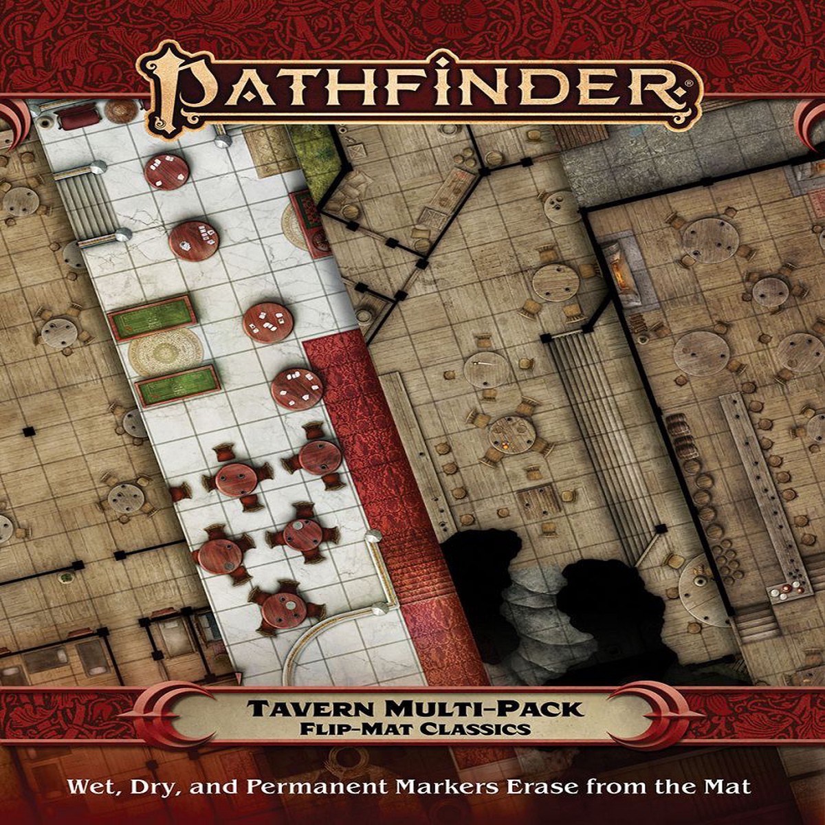 Pathfiner Flip Mat Classics Tavern Multi-Pack