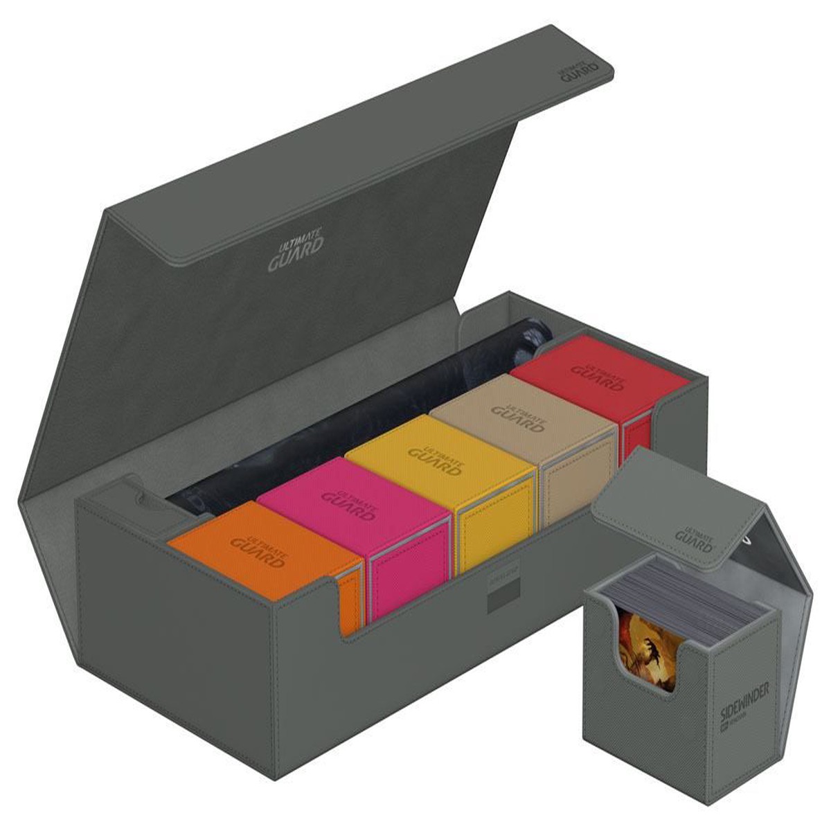 Ultimate Guard SuperHive 550+ Deck Box Xenoskin Grey (11266)