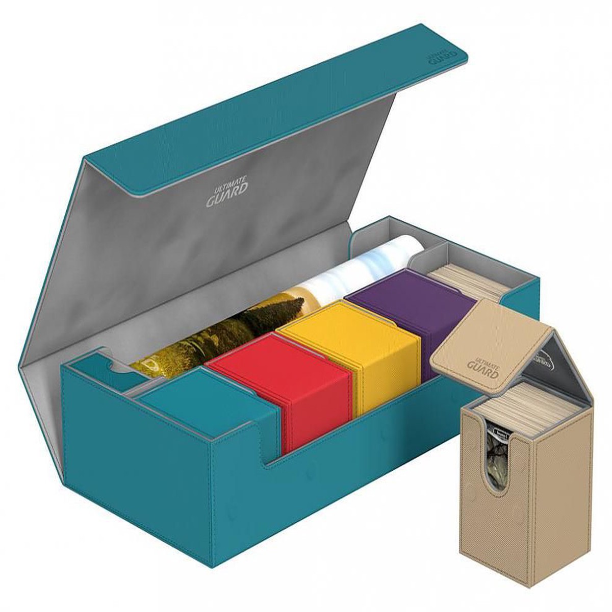 Ultimate Guard SuperHive 550+ Deck Box Xenoskin Petrol (11267)