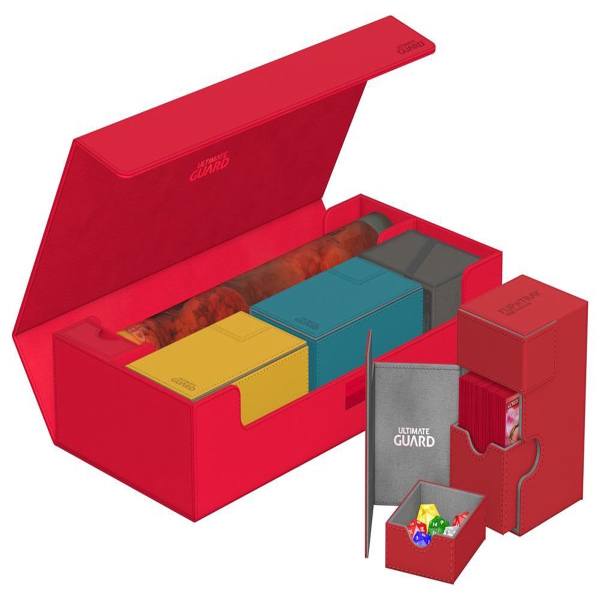 Ultimate Guard SuperHive 550+ Deck Box Xenoskin Red (11269)