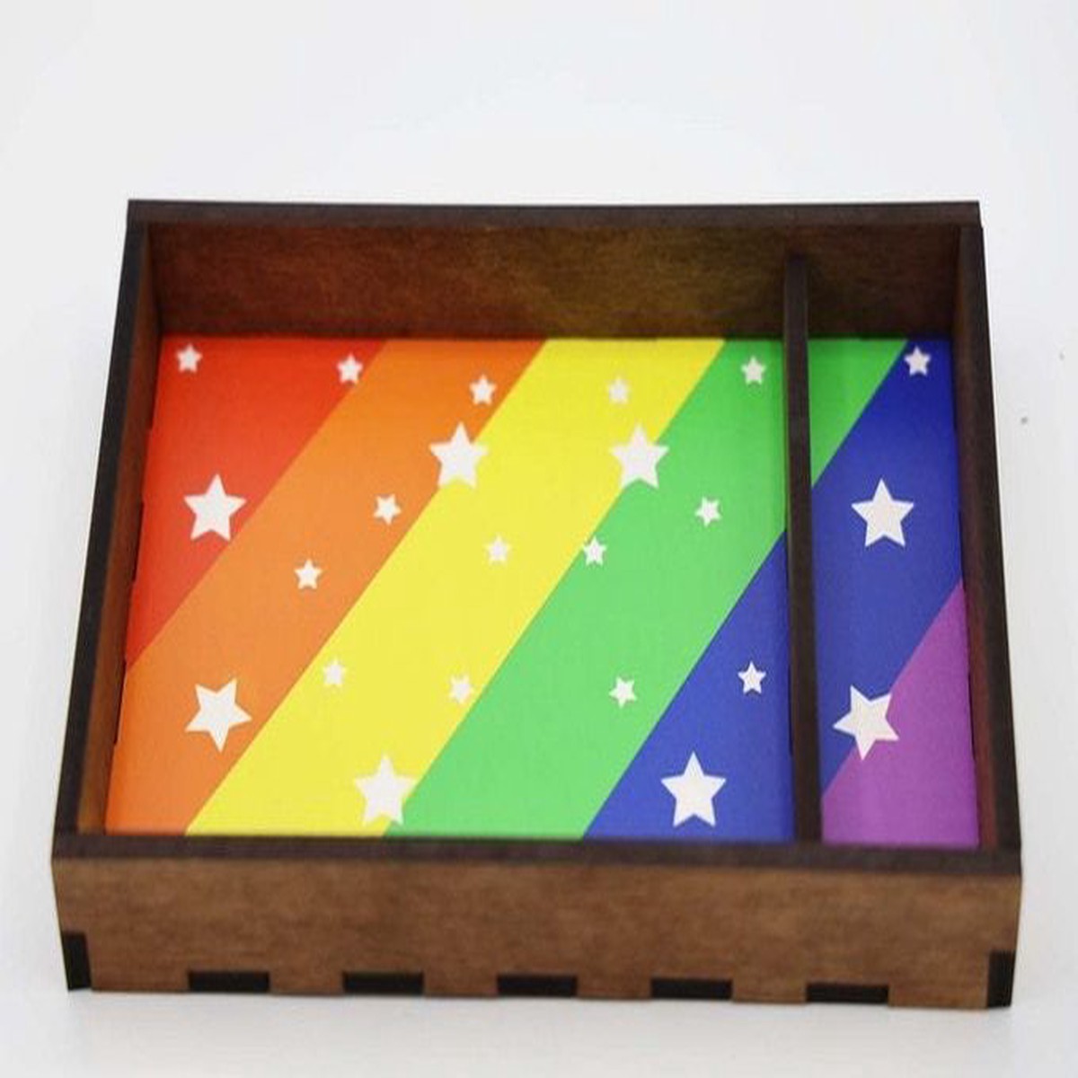 Chrom Rainbow Dice Tray