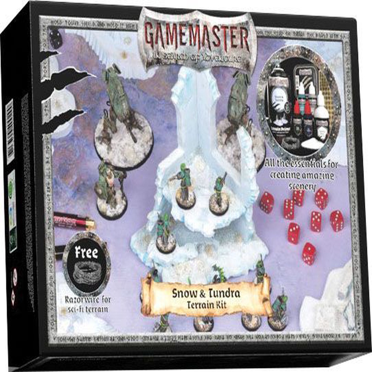 GameMaster Snow & Tundra Terrain Kit