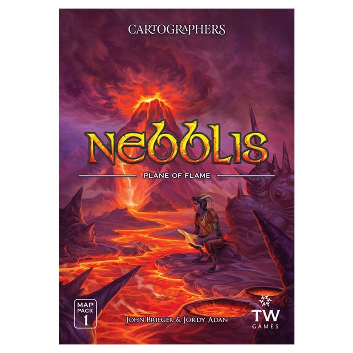 Cartographers Map Pack 1: Nebblis, Plane of Flame
