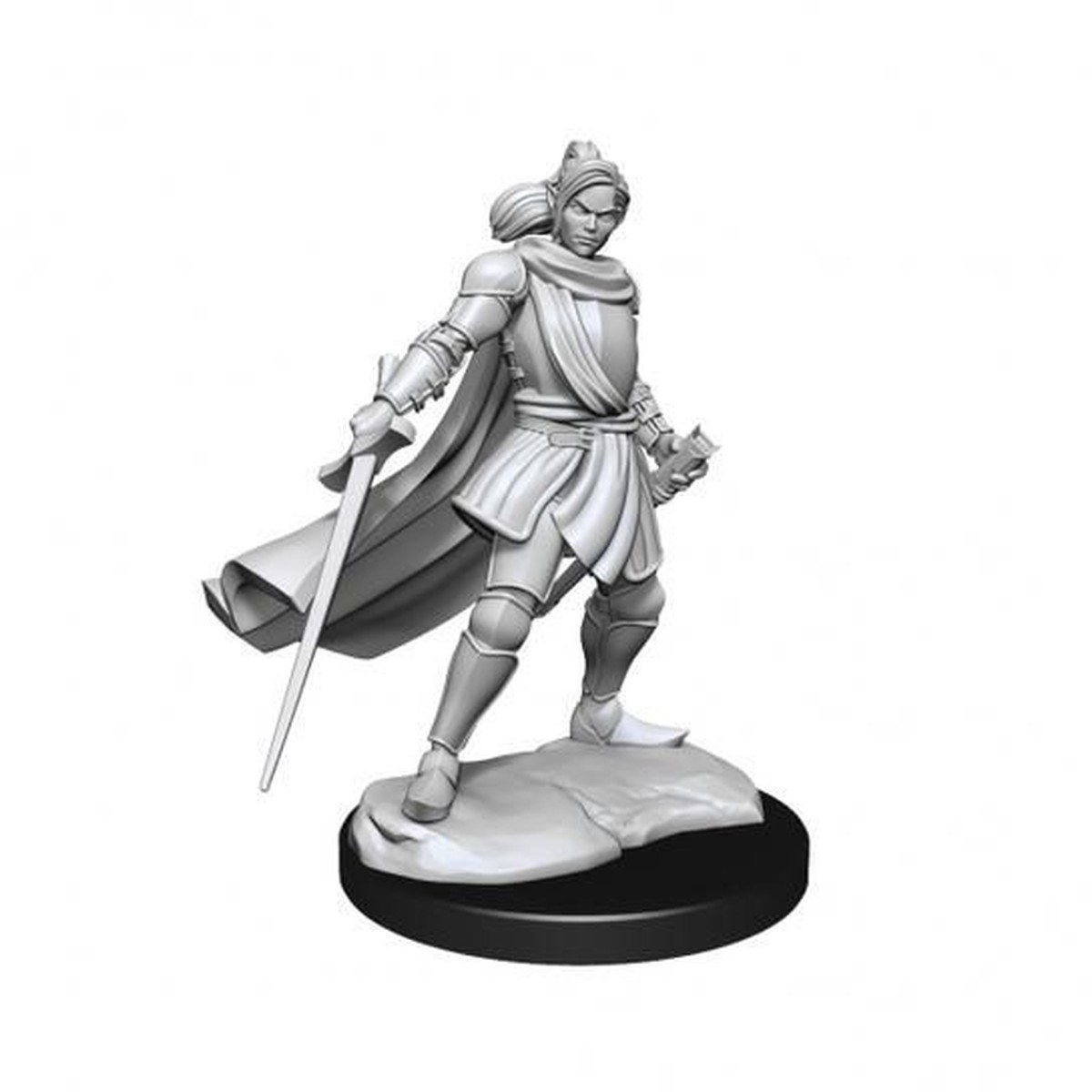 Critical Role Unpainted Miniatures Female Half-Elf Paladin Xhorhas (90390)