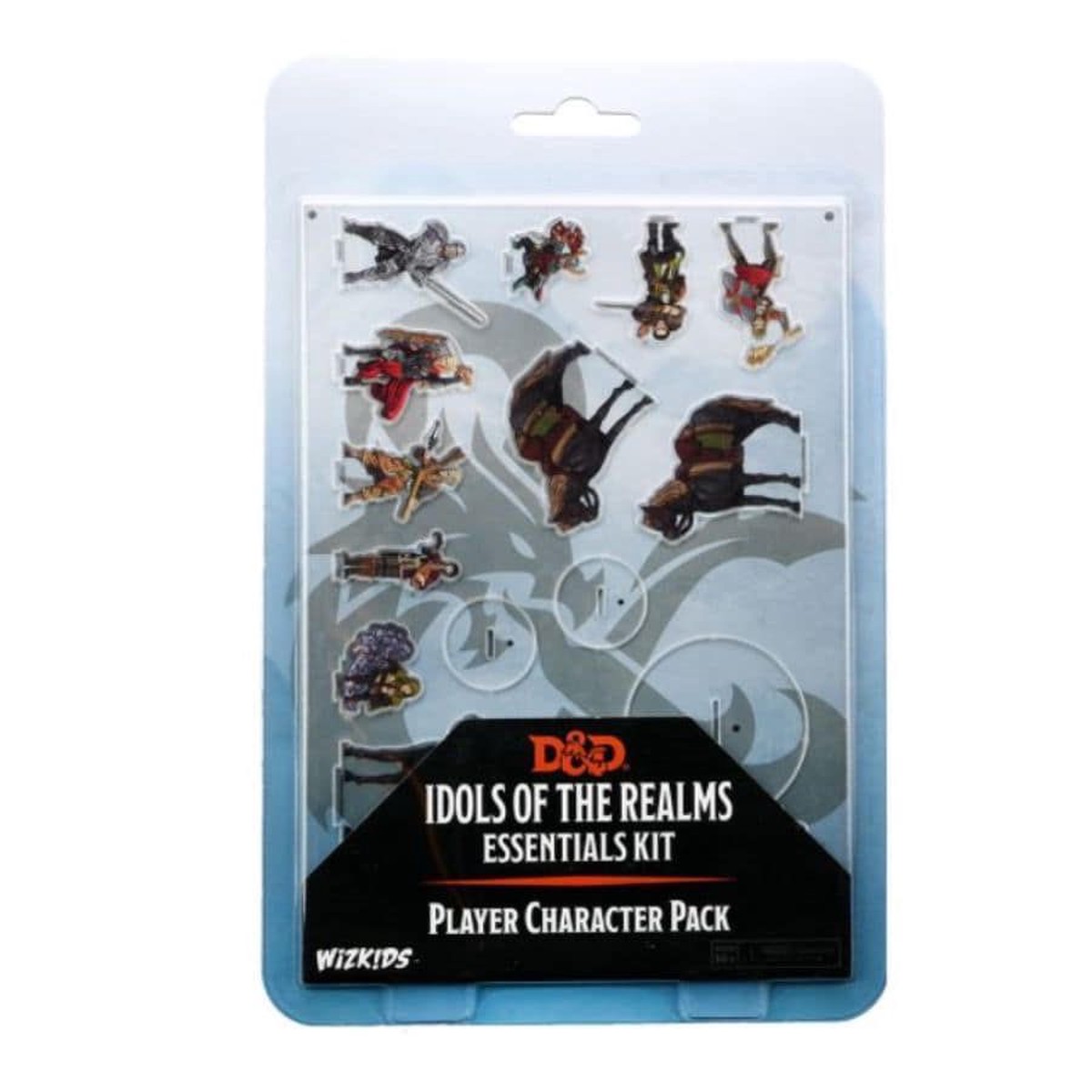 D&D Idols of the Realms Essentials Kit 2D Miniatures Player Character Pack