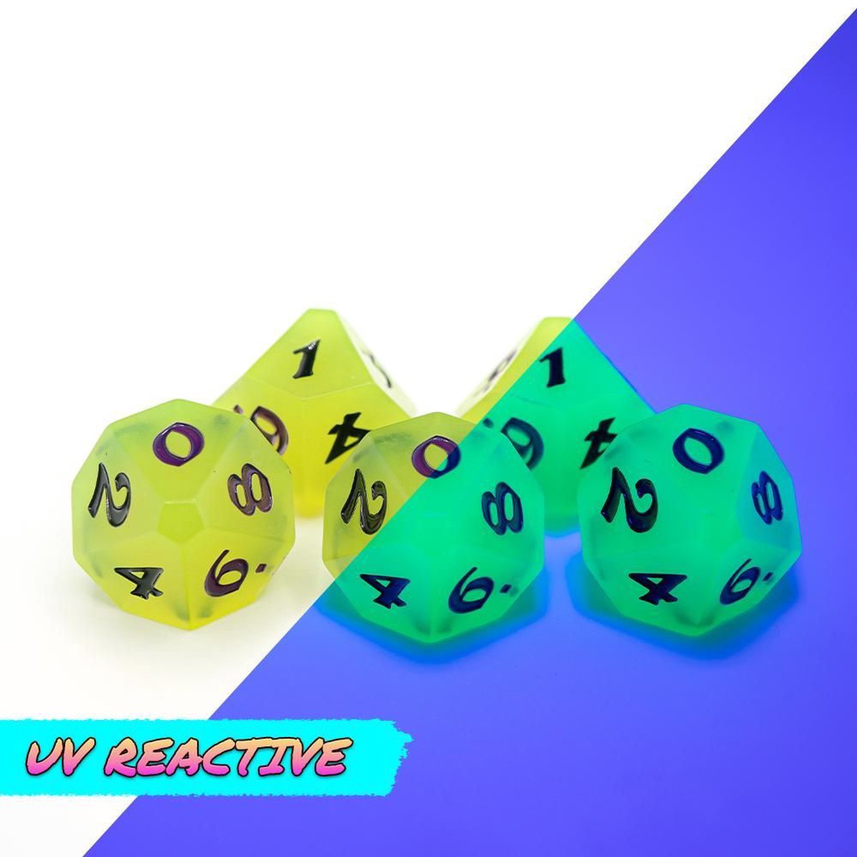 Dice Hard Dice 5ct D10 Set After Dark Hunter's Moon