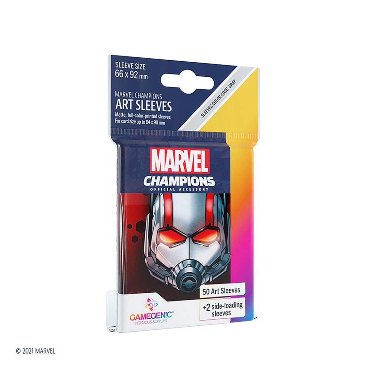 Gamegenic 50ct Standard Size Card Sleeves Marvel Champions Ant-Man (15006)