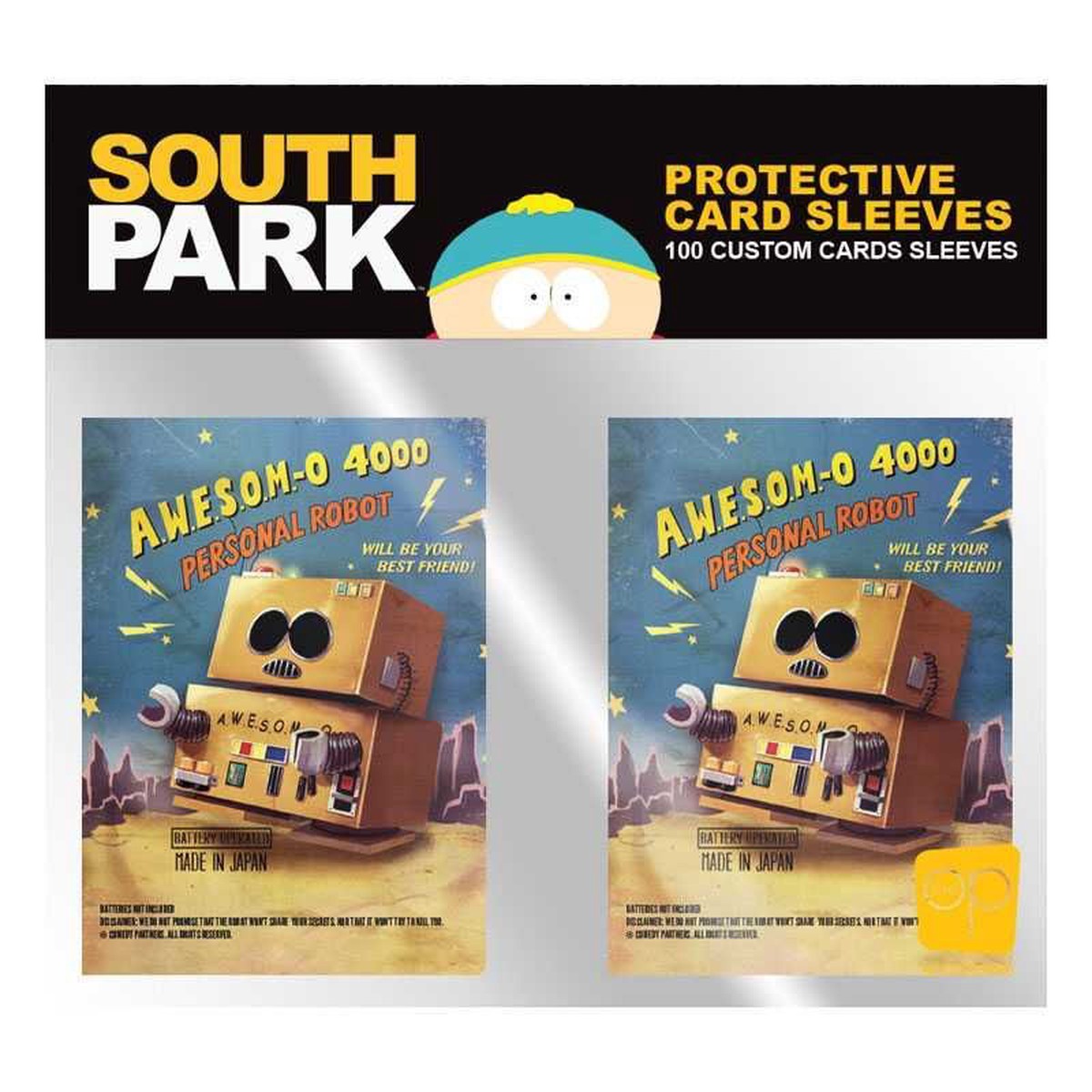 Standard Size Card Sleeves 100ct South Park Awesom-O 4000