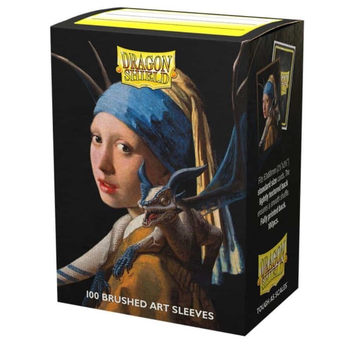 Dragon Shield 100ct Standard Size Brushed Art Sleeves Girl with the Pearl Earring