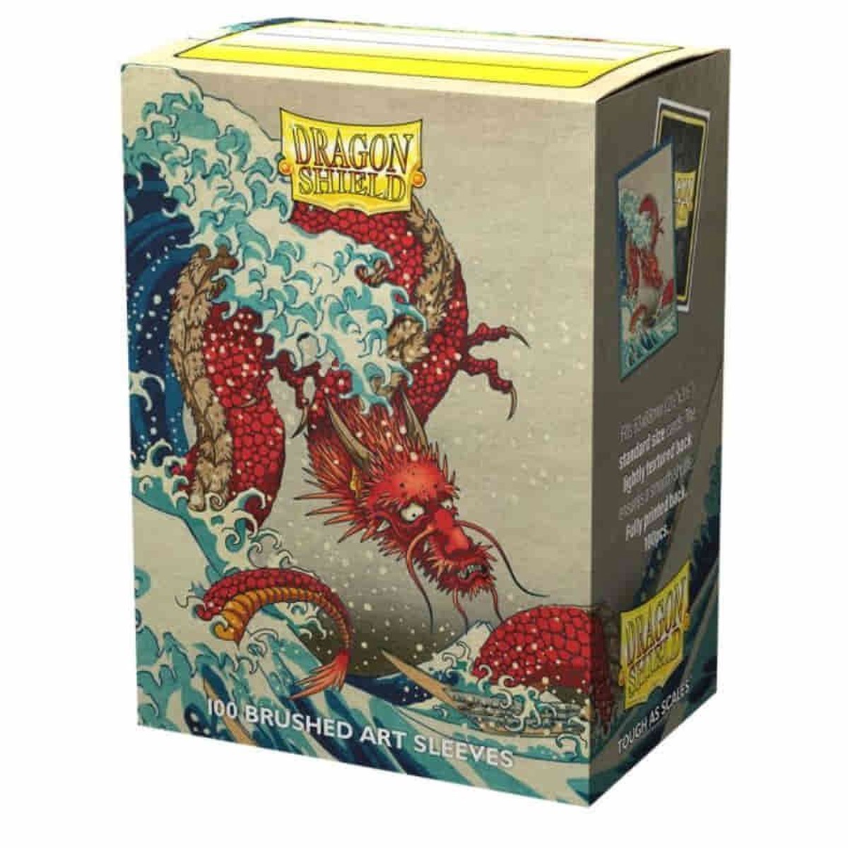 Dragon Shield 100ct Standard Size Brushed Art Sleeves Great Wave