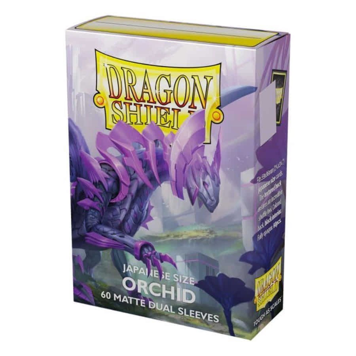 Dragon Shield 60ct Japanese Size Matte Dual Sleeves Orchid