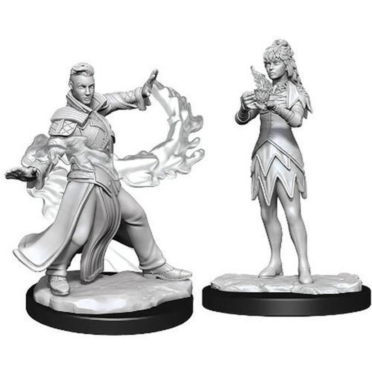 Magic the Gathering Unpainted Miniatures Killian & Dina (90346)