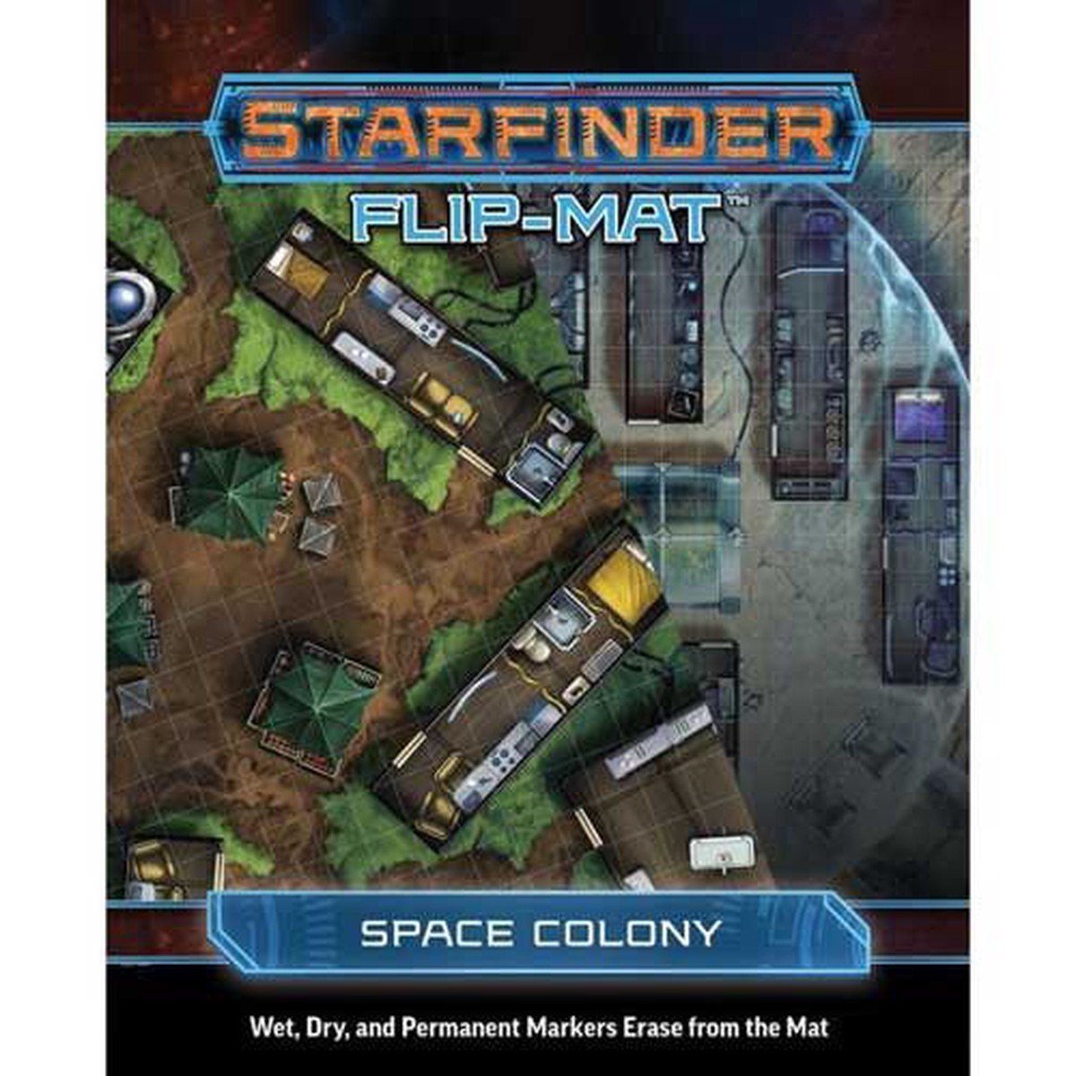 Starfinder Flip Mat Space Colony