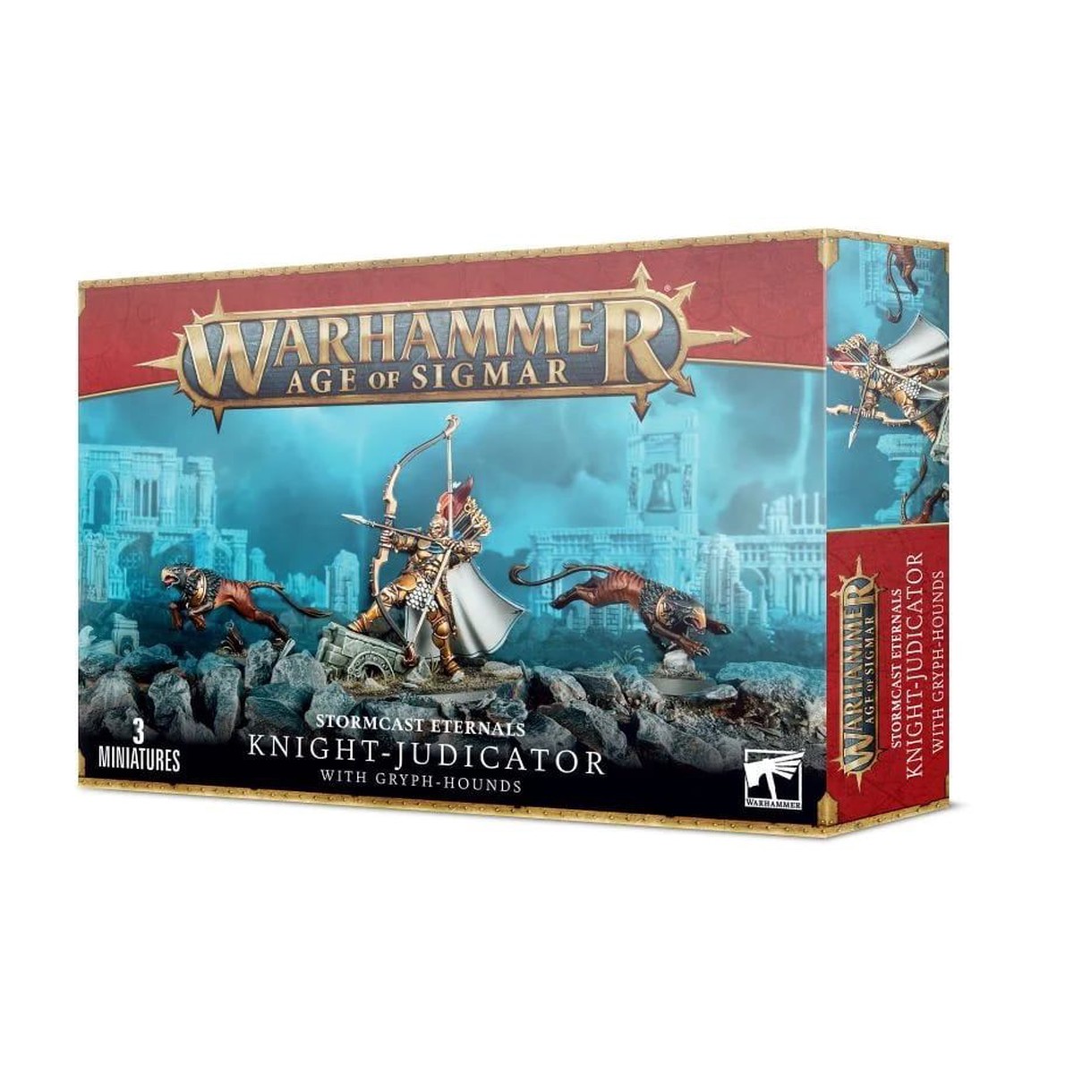 Age of Sigmar Stormcast Eternals: Knight-Judicator with Gryph-Hounds