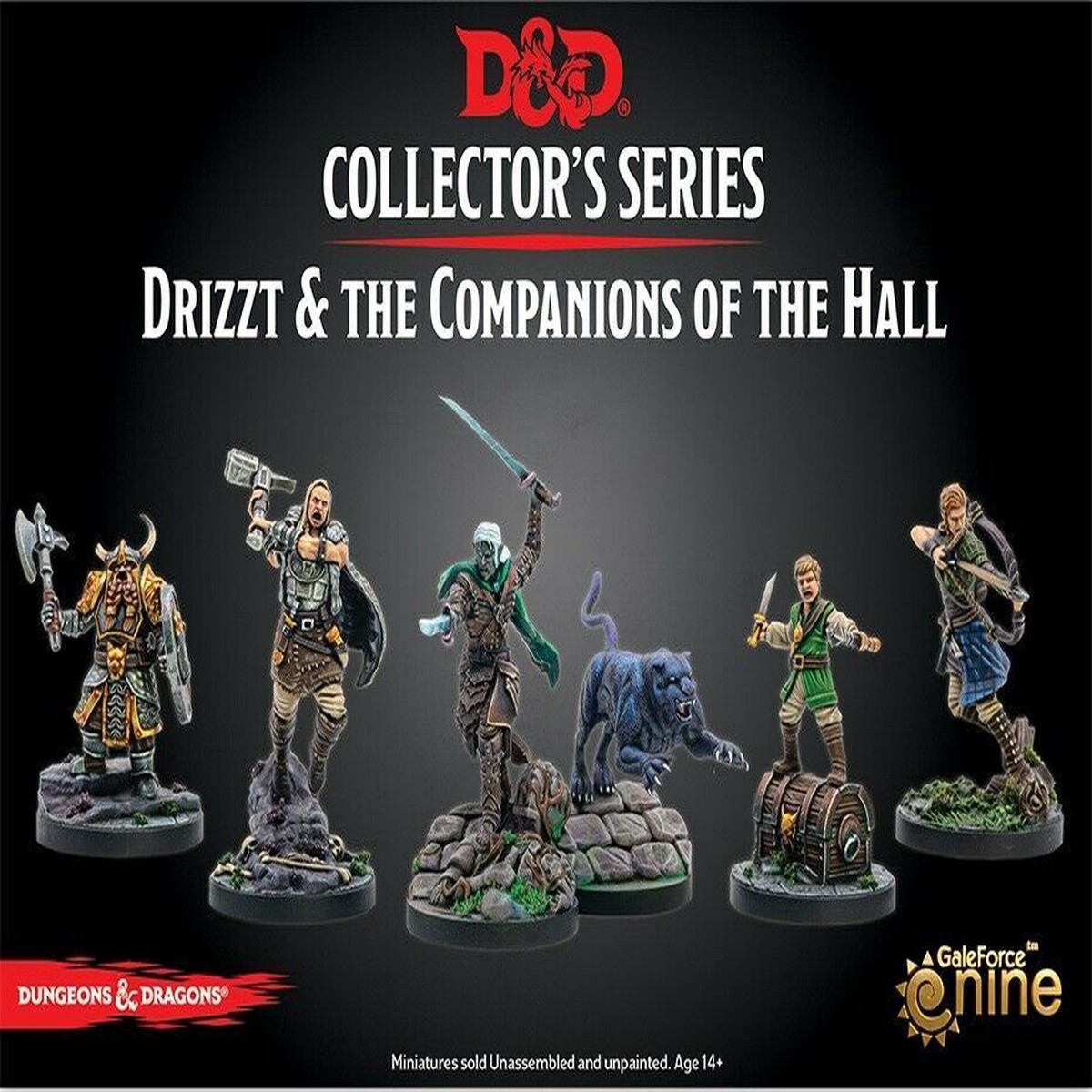 D&D Collector's Series Drizzt & The Companions of the Hall