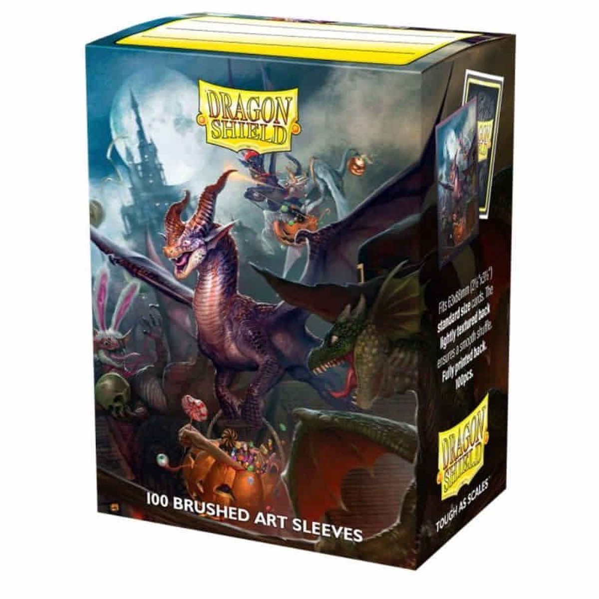 Dragon Shield Brushed Art Sleeves Halloween Dragon Standard Size 100ct (12065)
