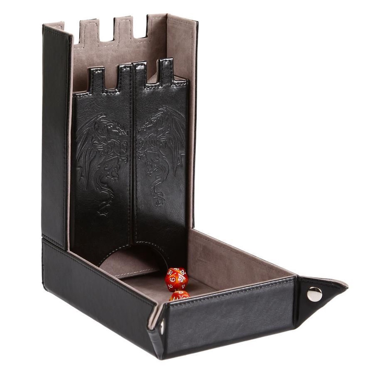 Grey Forged Draco Dice Tower