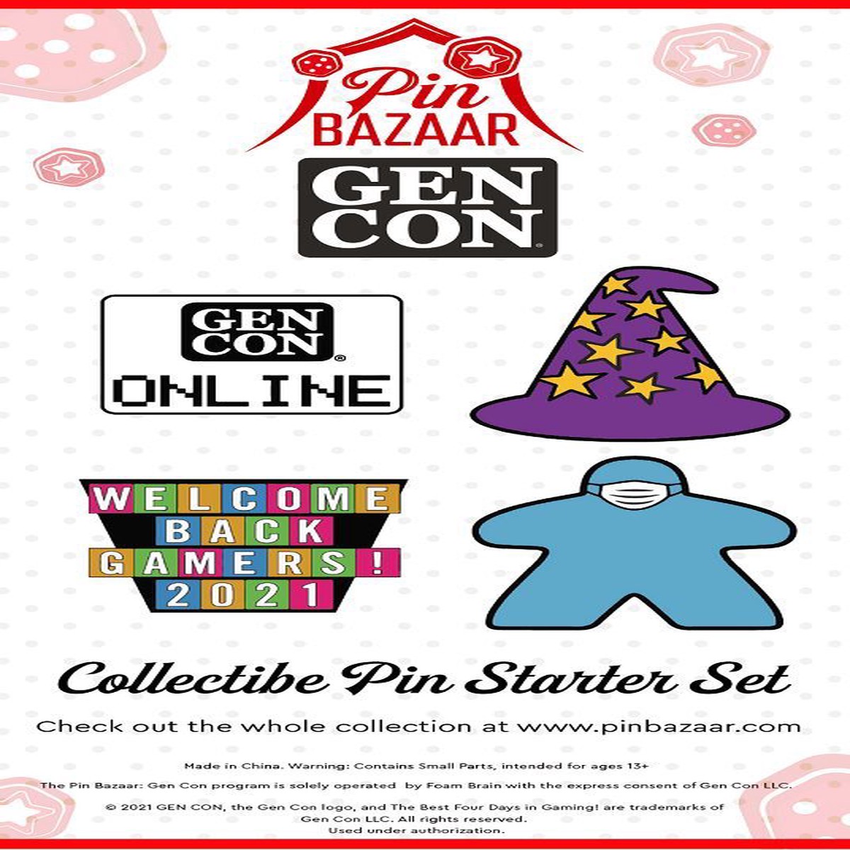 Pin Bazaar: Gen Con 21 Starter