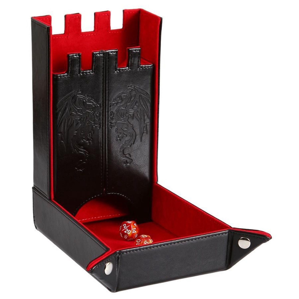 Red Forged Draco Dice Tower