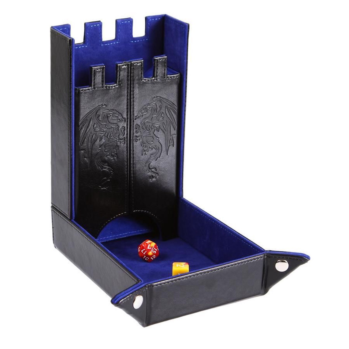 Blue Forged Draco Dice Tower